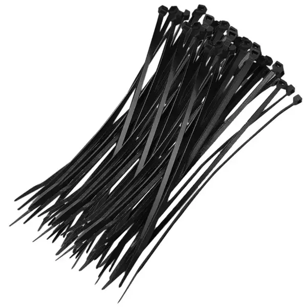 Abraçadeira de nylon 200X2,5 preta C/100 - Nove54 — fotografia de referência