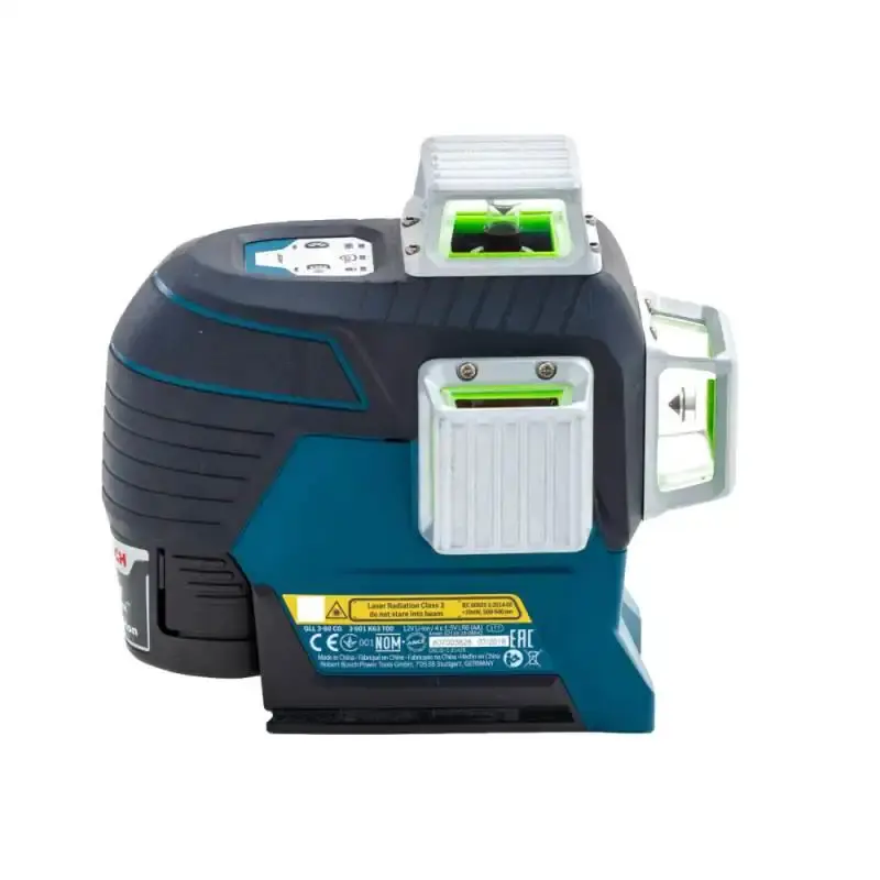 Nível à laser de linhas GLL 3-80 CG linha verde com receptor LR 7 Bosch — fotografia 6