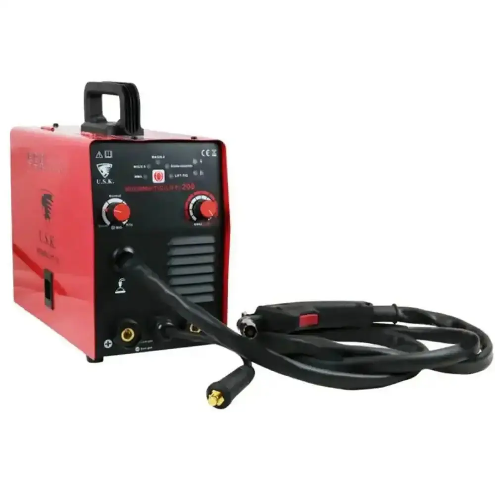 Máquina de solda LIFT-200 220V USK com máscara de solda automática fixa EVF1020/852 evald 220 V — fotografia 3