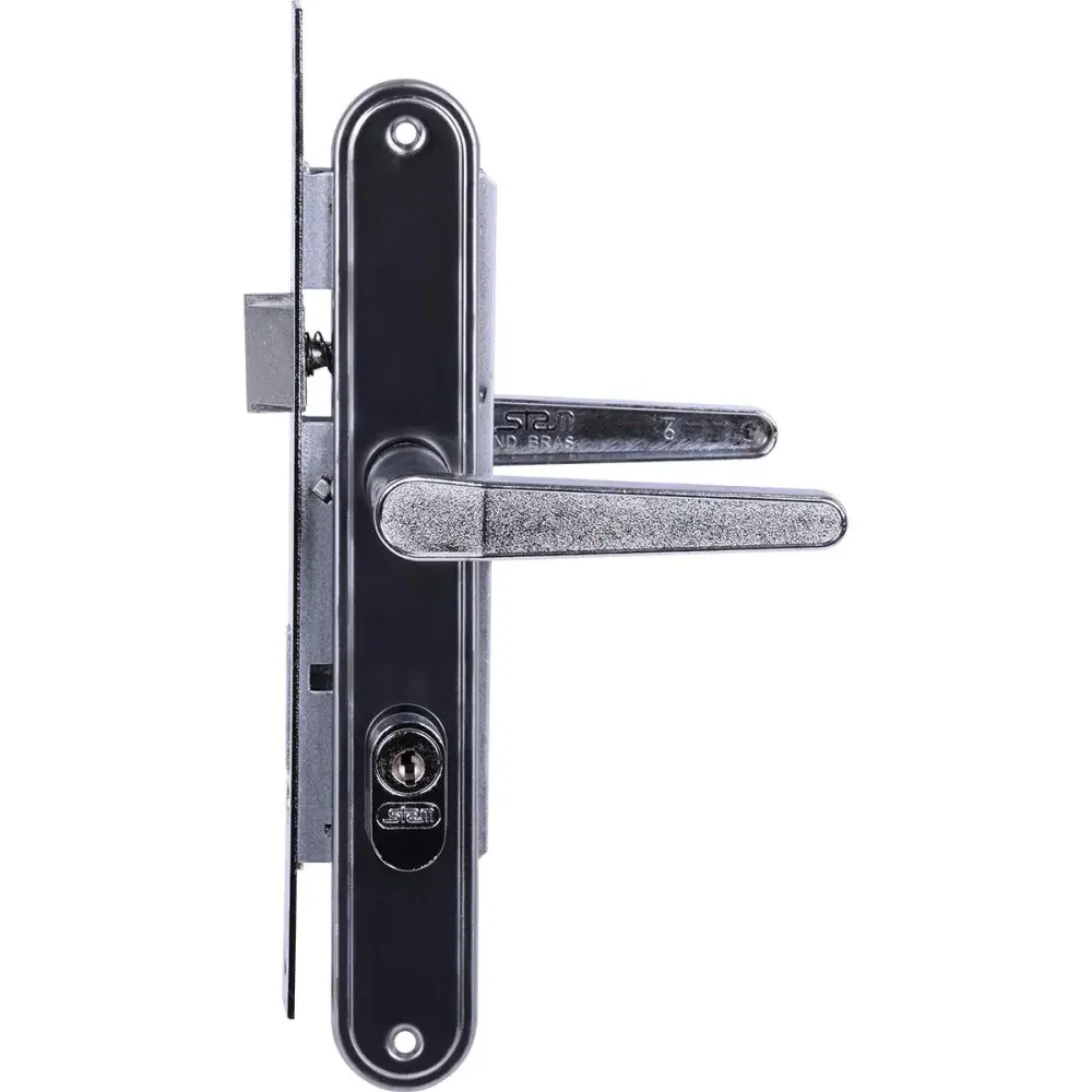 Fechadura serralheiro externa cromado 20MM 601-602/03 Stam