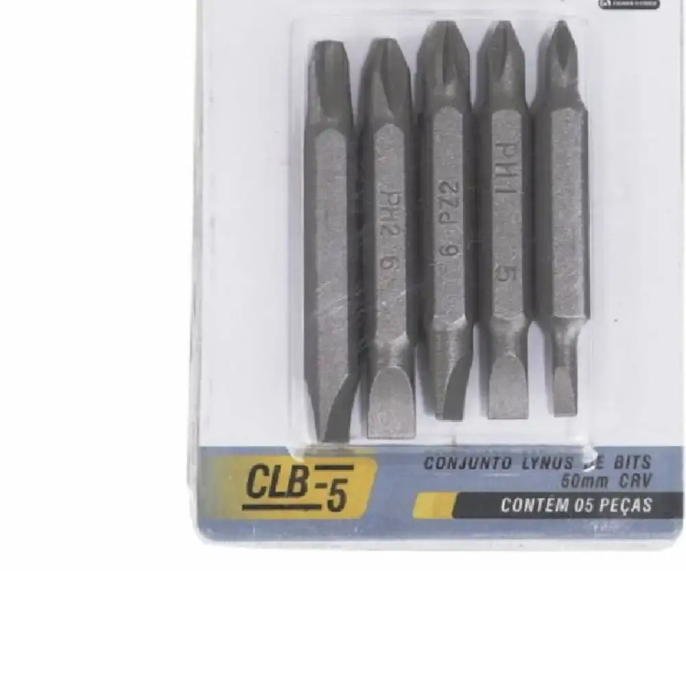 Conjunto de 5 bits 50MM CRV CLB-5 Lynus — fotografia 5