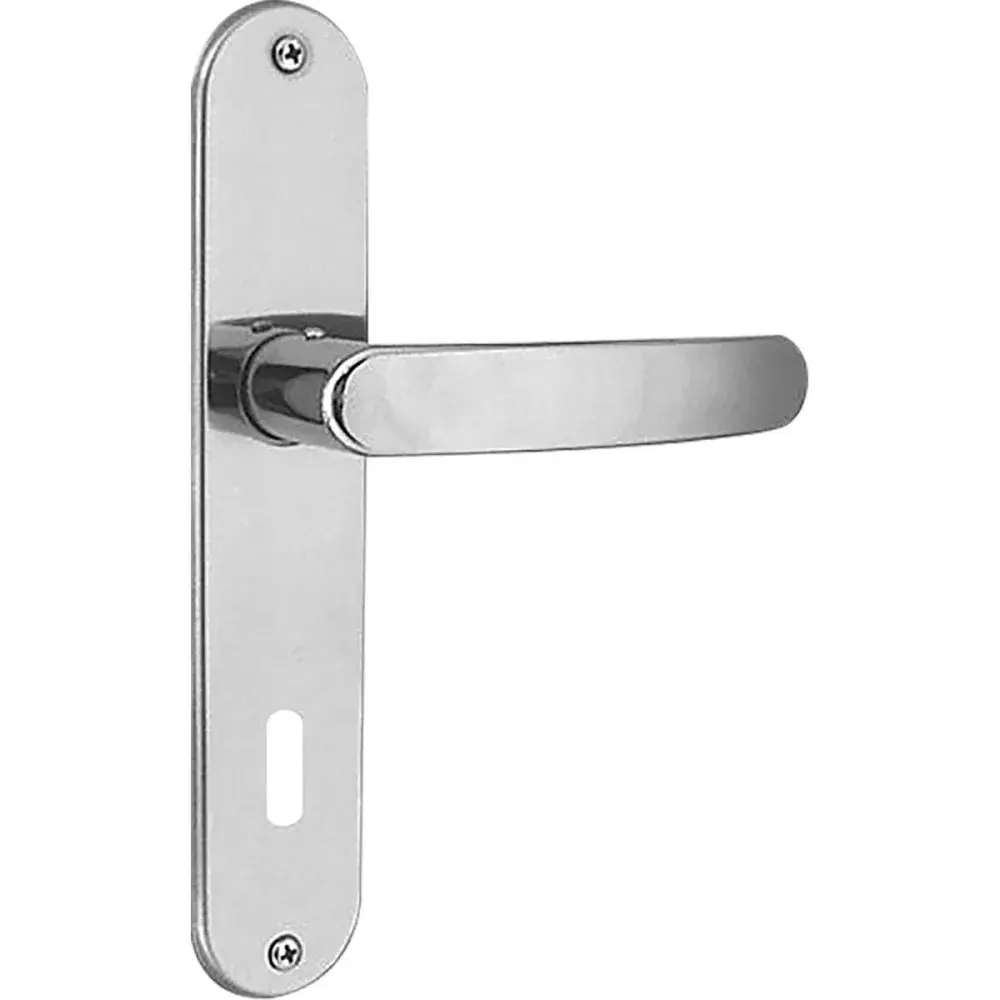 Fechadura interna alavanca em inox polido 40MM aliança