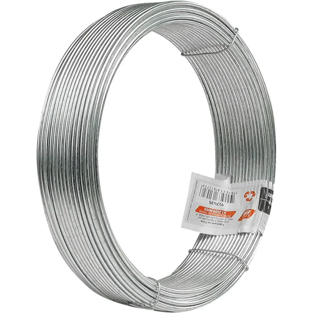 Arame liso bwg 14 2,11MM galvanizado Acerosid