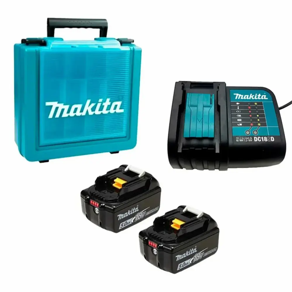 Kit energia 2BAT BL1850+CARR 18V Makita