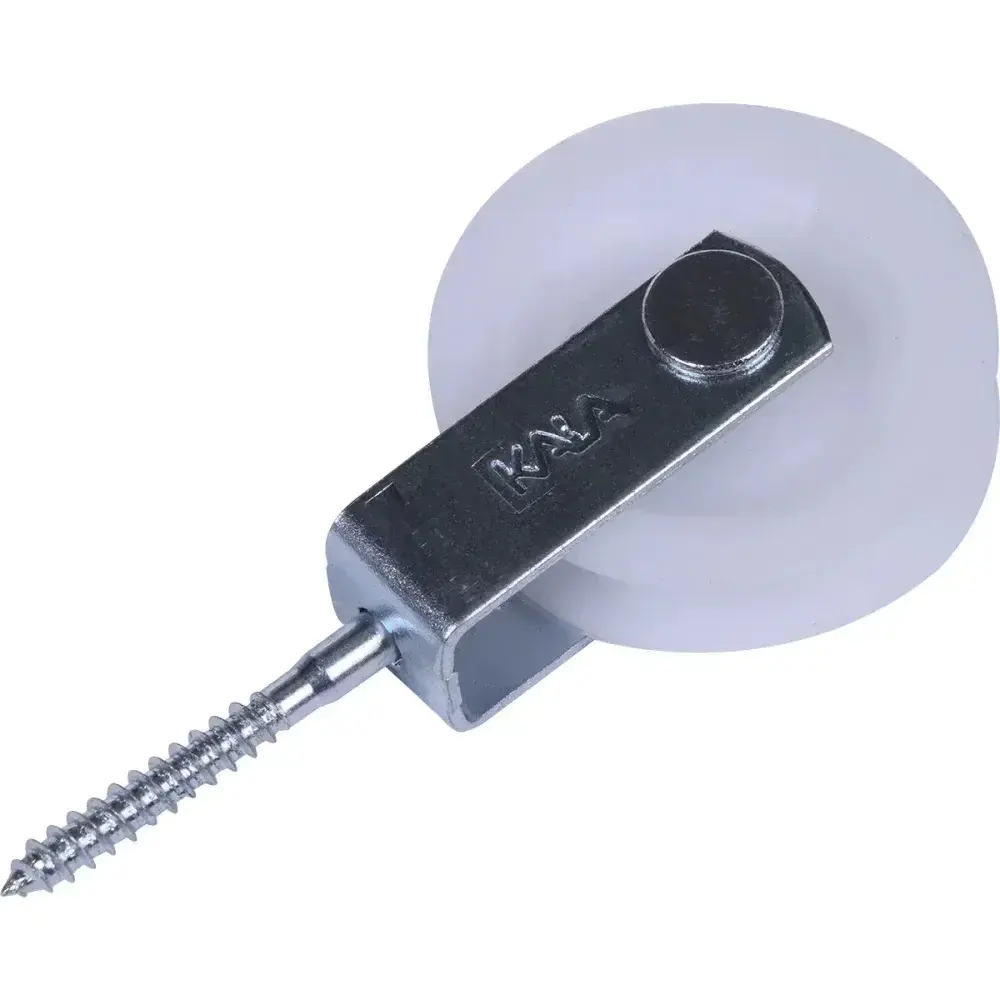 Roldana plástica com parafuso 4CM capacidade 15KG Kala — fotografia 7
