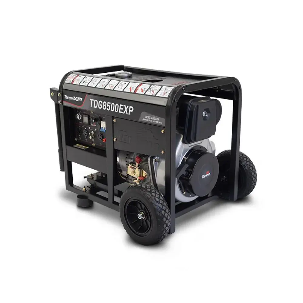 Gerador a diesel Toyama 6500W TDG8500EXP - bivolt com avr