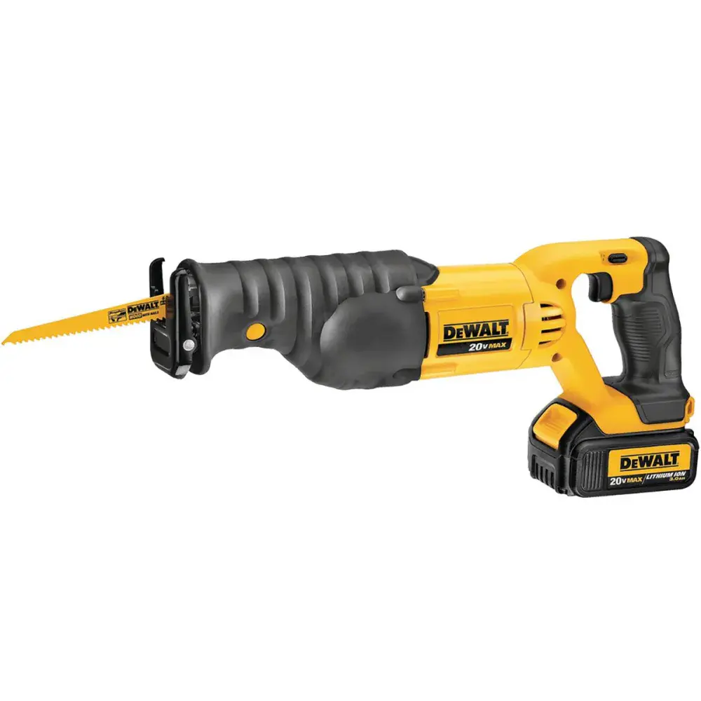 Serra sabre a bateria 29MM 300GPM 20V bivolt DCS380KIT-BR Dewalt — fotografia 3