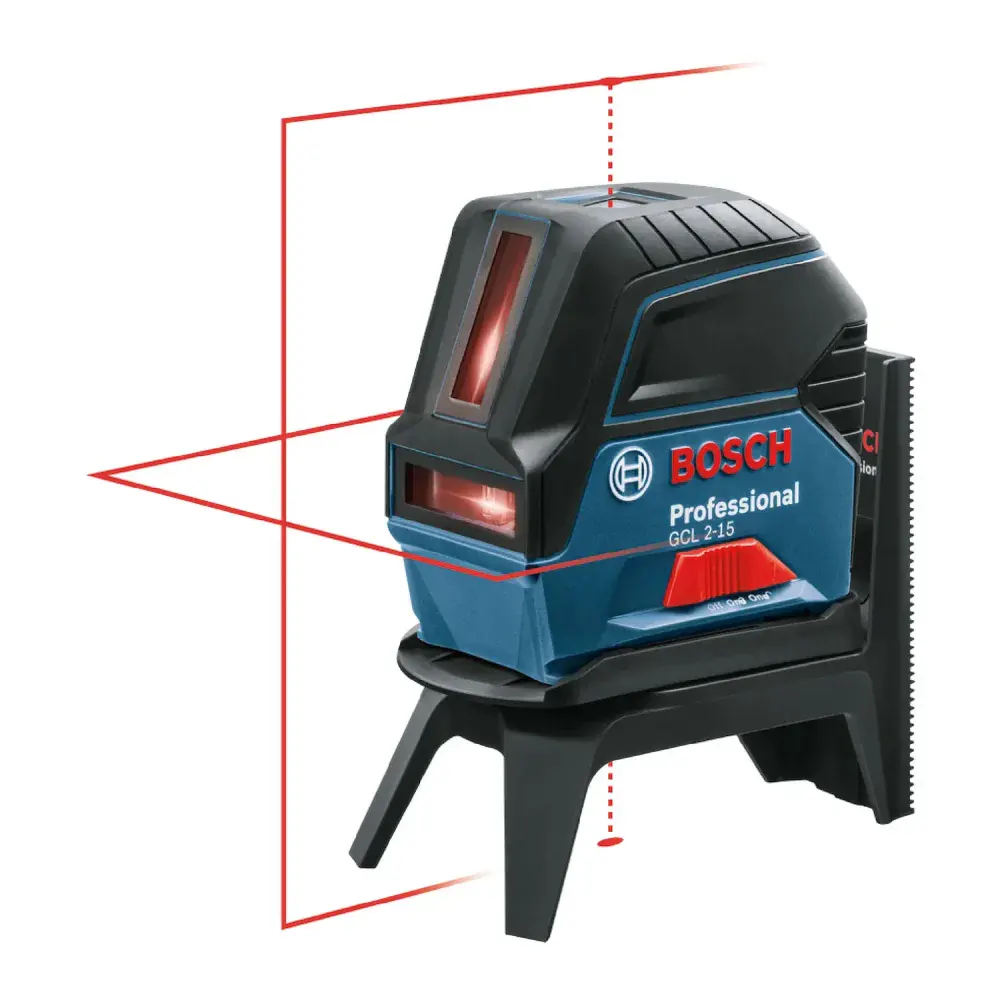 Nível a laser gcl 2-15 5/8” 15M vermelho Bosch — fotografia 10
