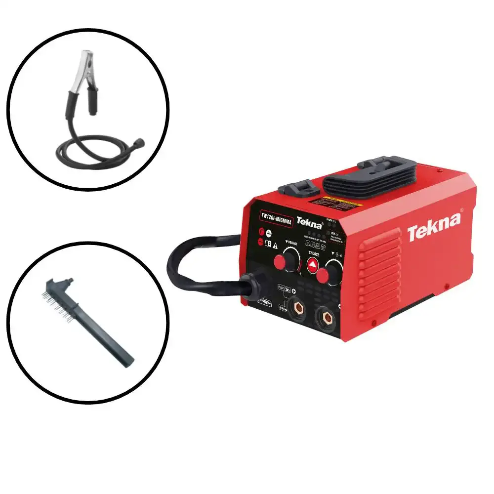 Máquina de solda inversora mma/mig TW120I-MIGMMA TENKA-220V — fotografia 4
