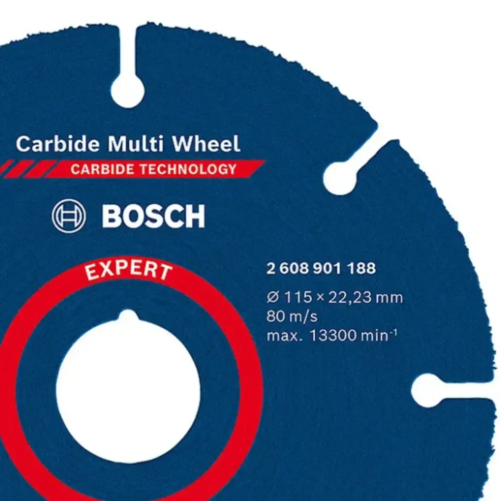 Disco de serra expert carbide multi wheel 110X20MM multi material Bosch — fotografia 5