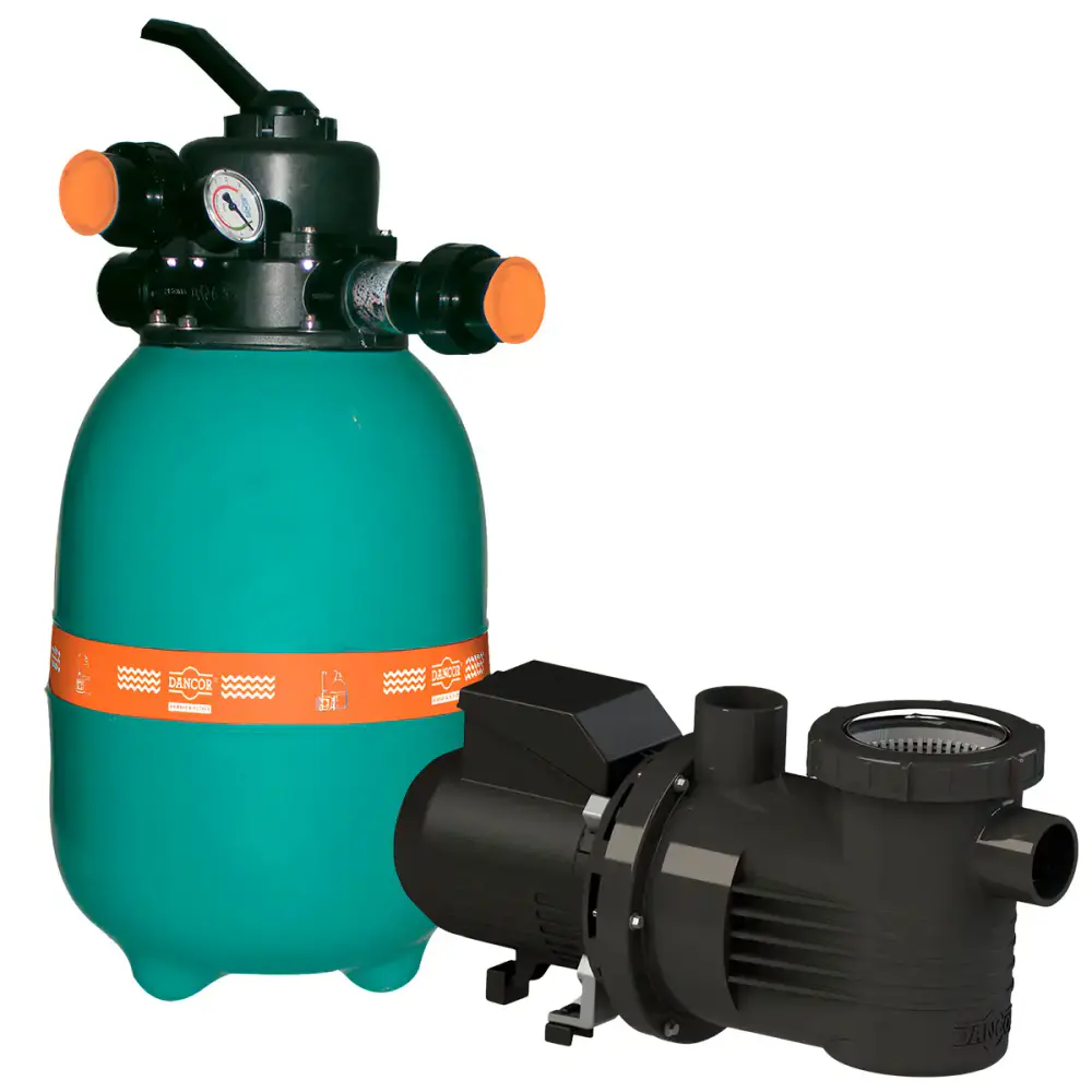 Filtro para piscina DFR 11 com bomba 1/4 CV monofásica Dancor