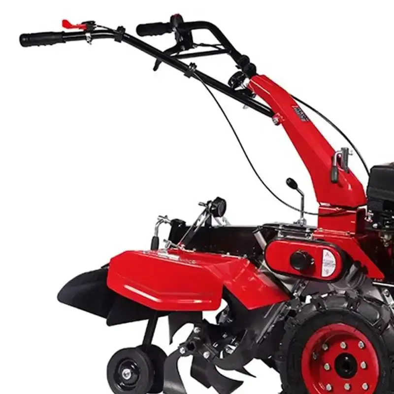 Motocultivador gasolina 7,0 HP 4T 212 CC para aviários rodas e enxadas TT65A 18-1004 Toyama — fotografia 4