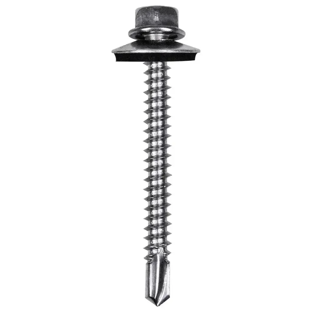 Parafuso ponta broca cs inox 5,5MM x 2 200 peç Worker — fotografia 2
