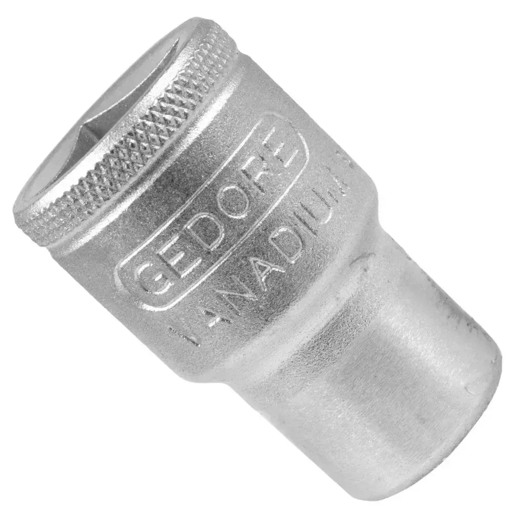 Chave soquete 12 mm estriado encaixe 1/2 Gedore — fotografia 6