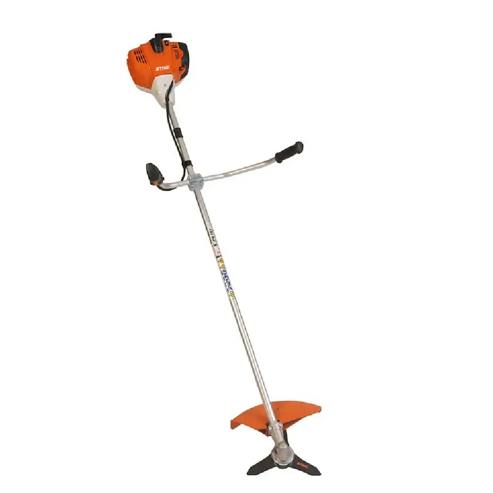 Roçadeira combustão a gasolina 2,0 CV 37,7 CC lâmina 3 facas FS 161-L Stihl — fotografia 2