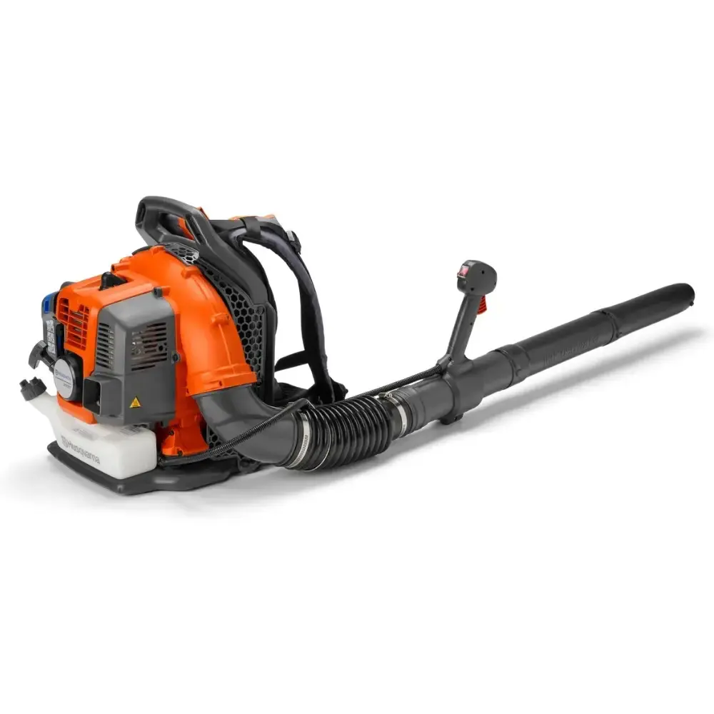 Soprador de folhas costal a gasolina 51,7 CC 345-BT Husqvarna — fotografia de referência