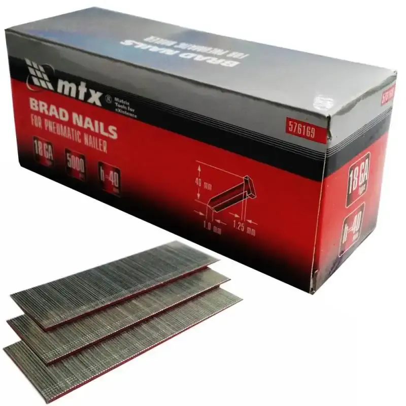 Pinos para Pinador Pneumático F-20. F-25. F-30. F-35. F-40. F-50 Caixa c/ 5.000 Peças Cada MTX — fotografia 5