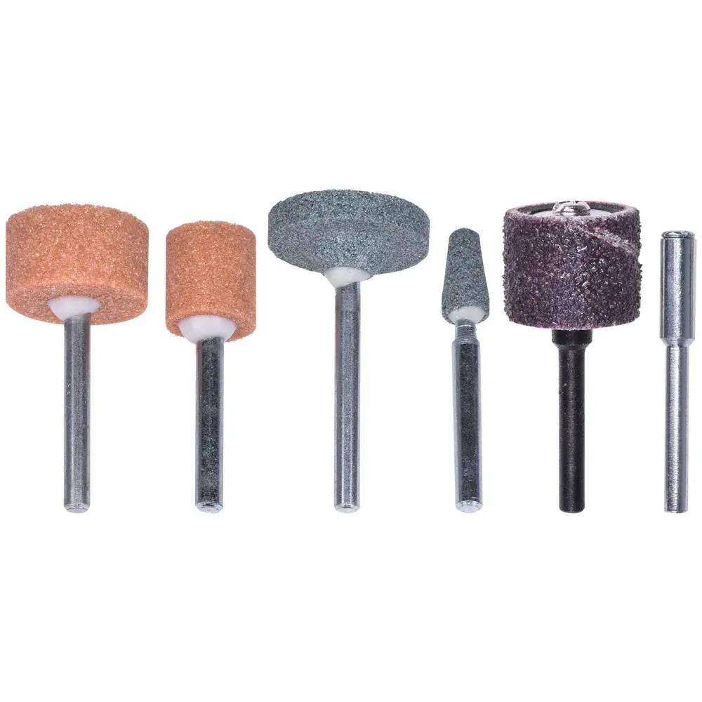 Kit para mini retífica 31 peç para lixar e afiar Dremel — fotografia 5