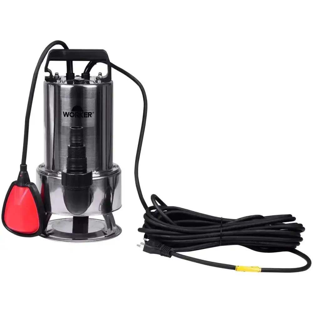 Bomba submersível inox 1HP Worker — fotografia 8