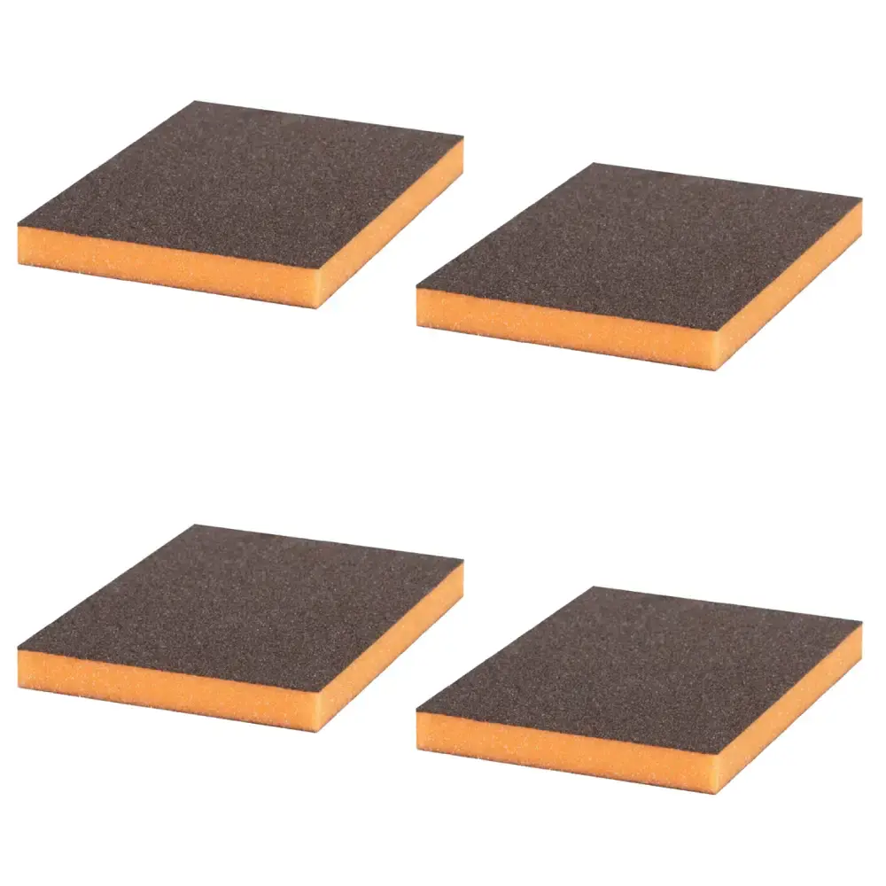 Esponja abrasiva expert flex medium 4 unidades S473 Bosch — fotografia de referência