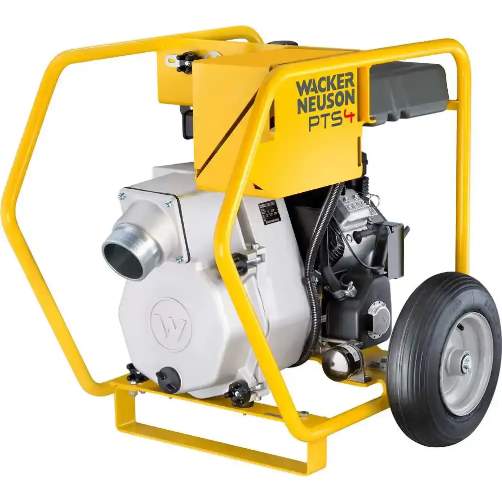 Motobomba à gasolina 15 HP 4 POL 4 t TS4A wacker Vonder — fotografia 3