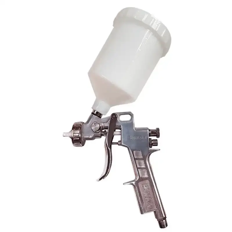 Pistola de pintura gravidade hvlp 600 ml bico 1.5 MM AS-162 AA Puma — fotografia de referência