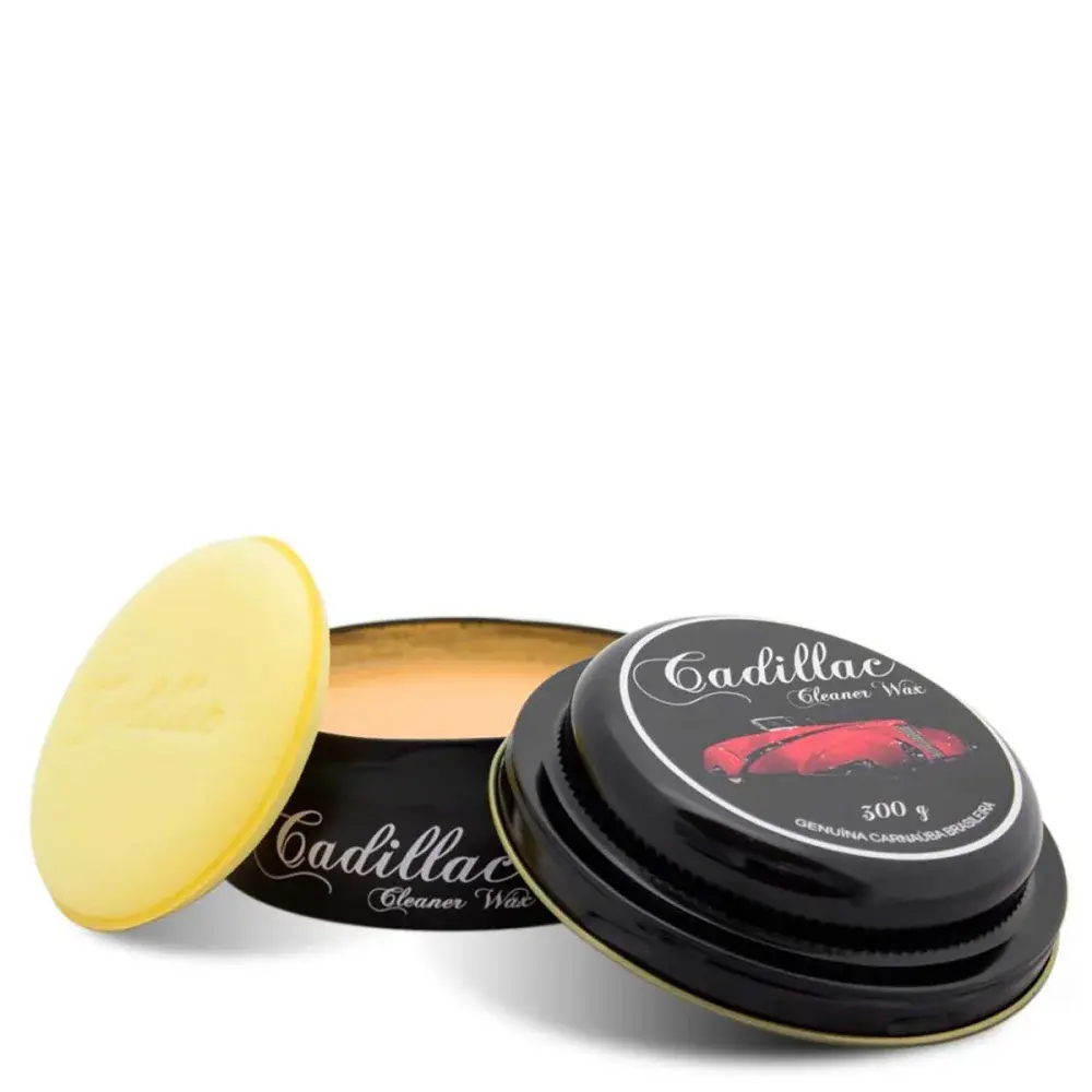 Cera automotiva cleaner wax com aplicador 300G Cadillac