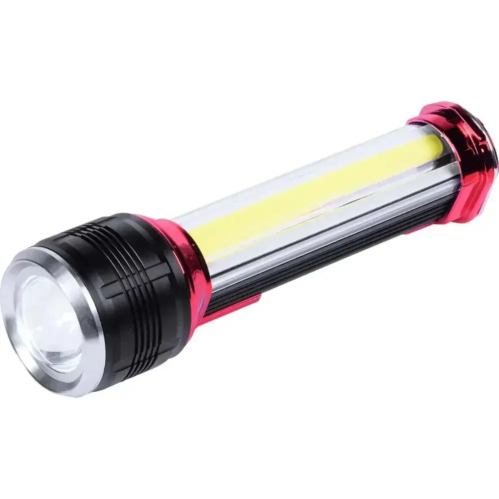 Lanterna super led recarregável abs 18CM Bumafer — fotografia 8