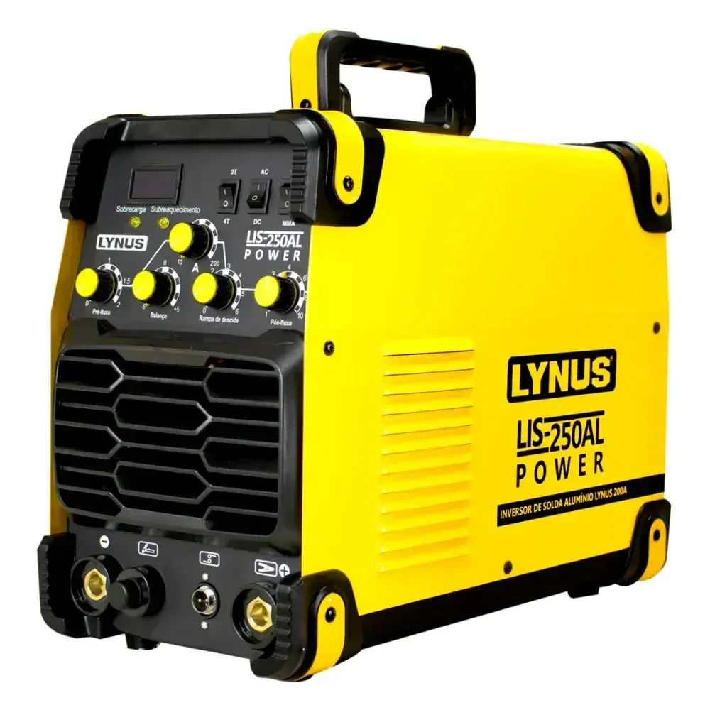 Máquina de solda inversora tig LIS-250AL - 220V da Lynus — fotografia 6