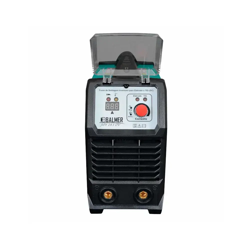 Máquina inversora joy 163 dv tig dc Balmer 160A bivolt — fotografia 5