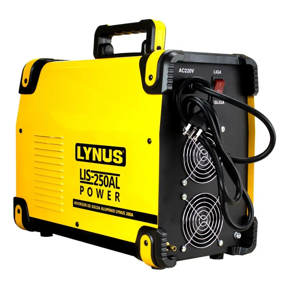 Máquina de solda inversora tig LIS-250AL - 220V da Lynus — fotografia 5