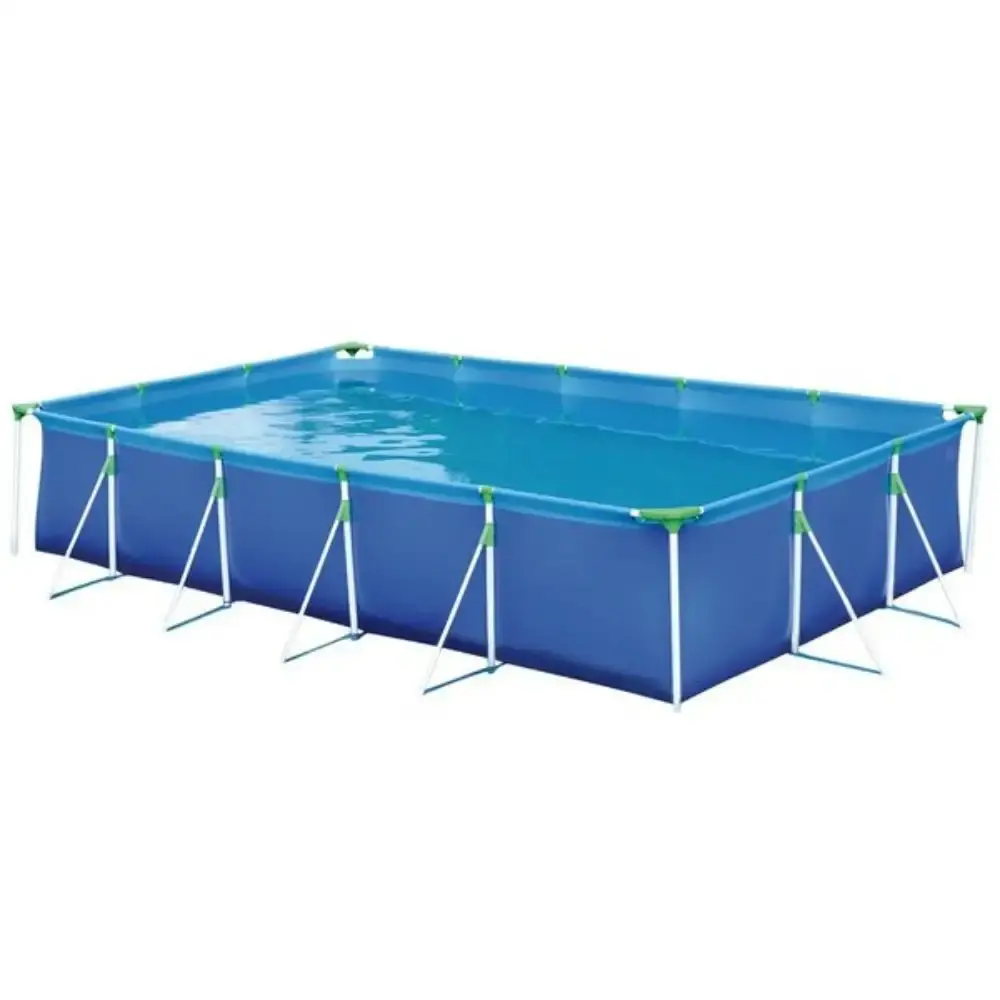 Piscina com Armação 10.000 Litros 442 x 270 x 84cm 1027 MOR — fotografia de referência