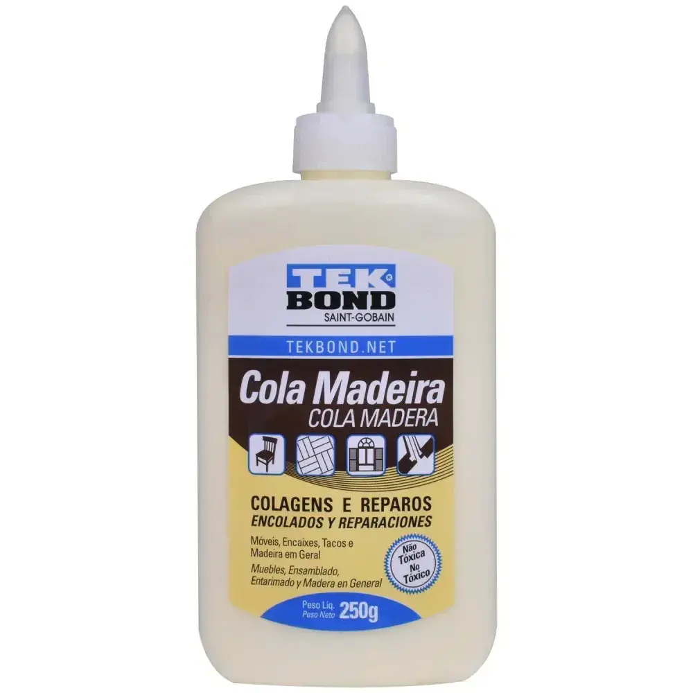 Cola para madeira 250GR Tekbond — fotografia 6
