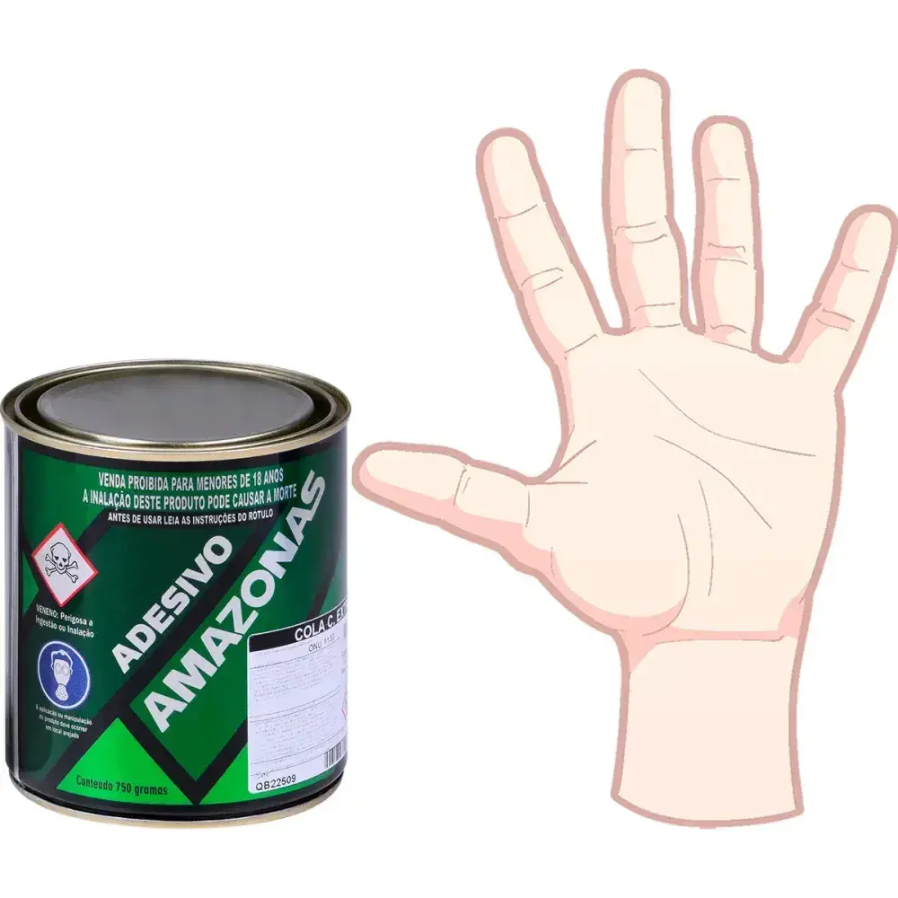 Adesivo de contato extra 750G Amazonas — fotografia 8