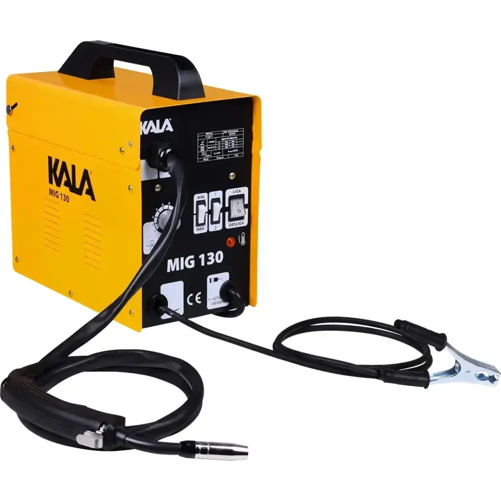 Máquina de solda com tocha MIG130 26A Kala — fotografia 6
