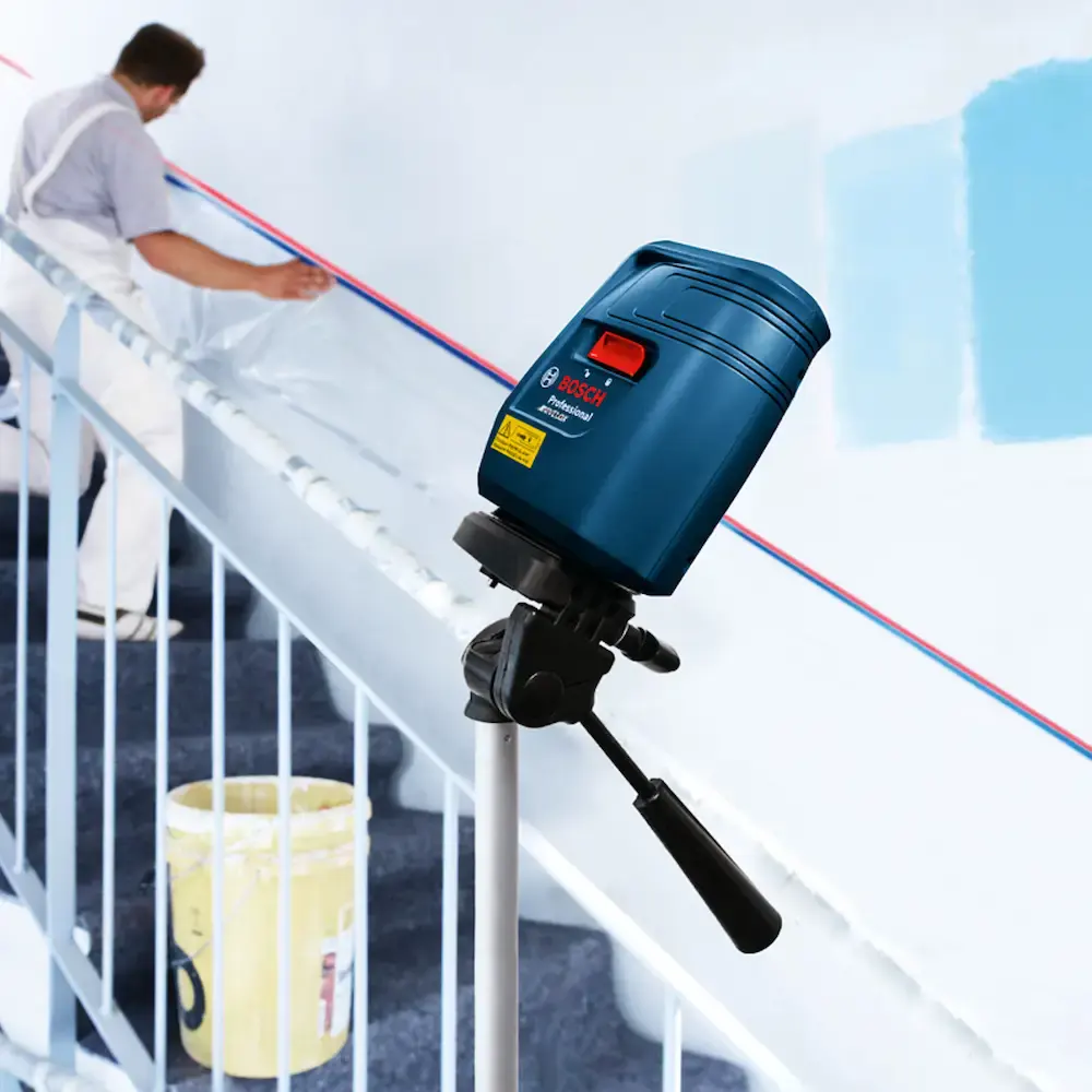 Nível à laser 3 linhas 15 metros nivelox GLL 3X Bosch — fotografia 8