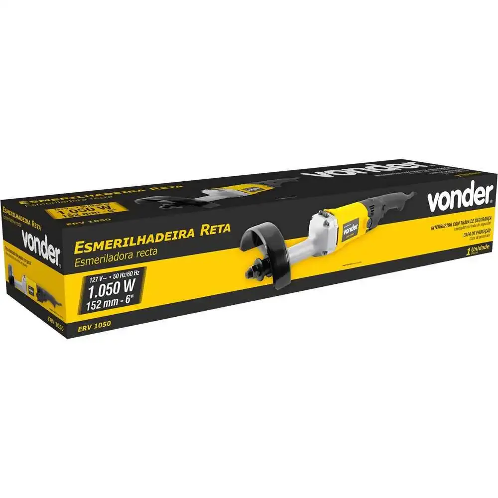 Esmerilhadeira reta 6 pol 1050W 127V ERV-1050 Vonder — fotografia 5