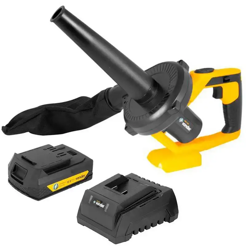 Soprador e aspirador de folhas bateria 18V 2,0AH bivolt isav 1823 Vonder