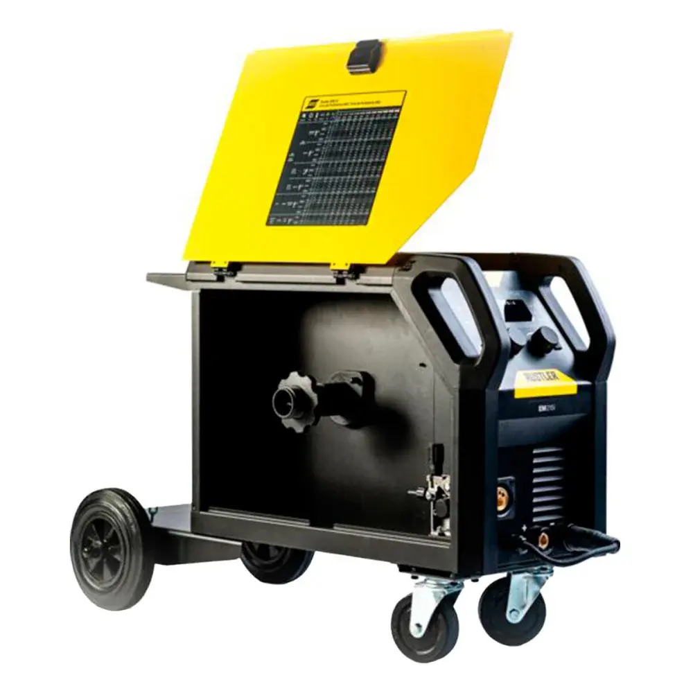 Máquina de solda inversora rustler EM215I Esab — fotografia 3