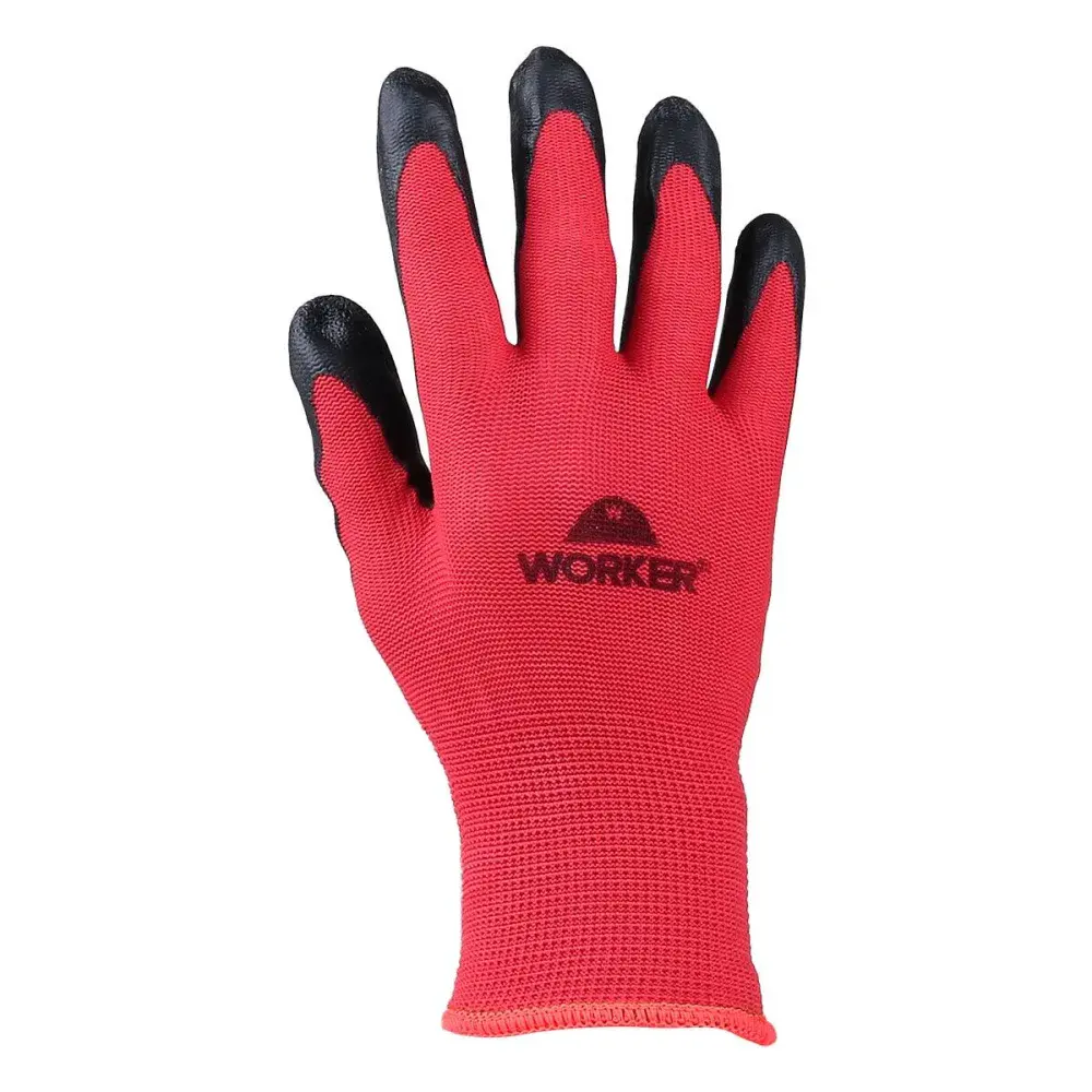 Luva látex natural poliéster tamanho 10 gg Worker