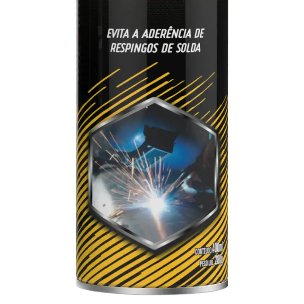 Anti Respingo Spray p/ Solda SEM Silicone 400ml AE03000010 MUNDIAL PRIME — fotografia 4