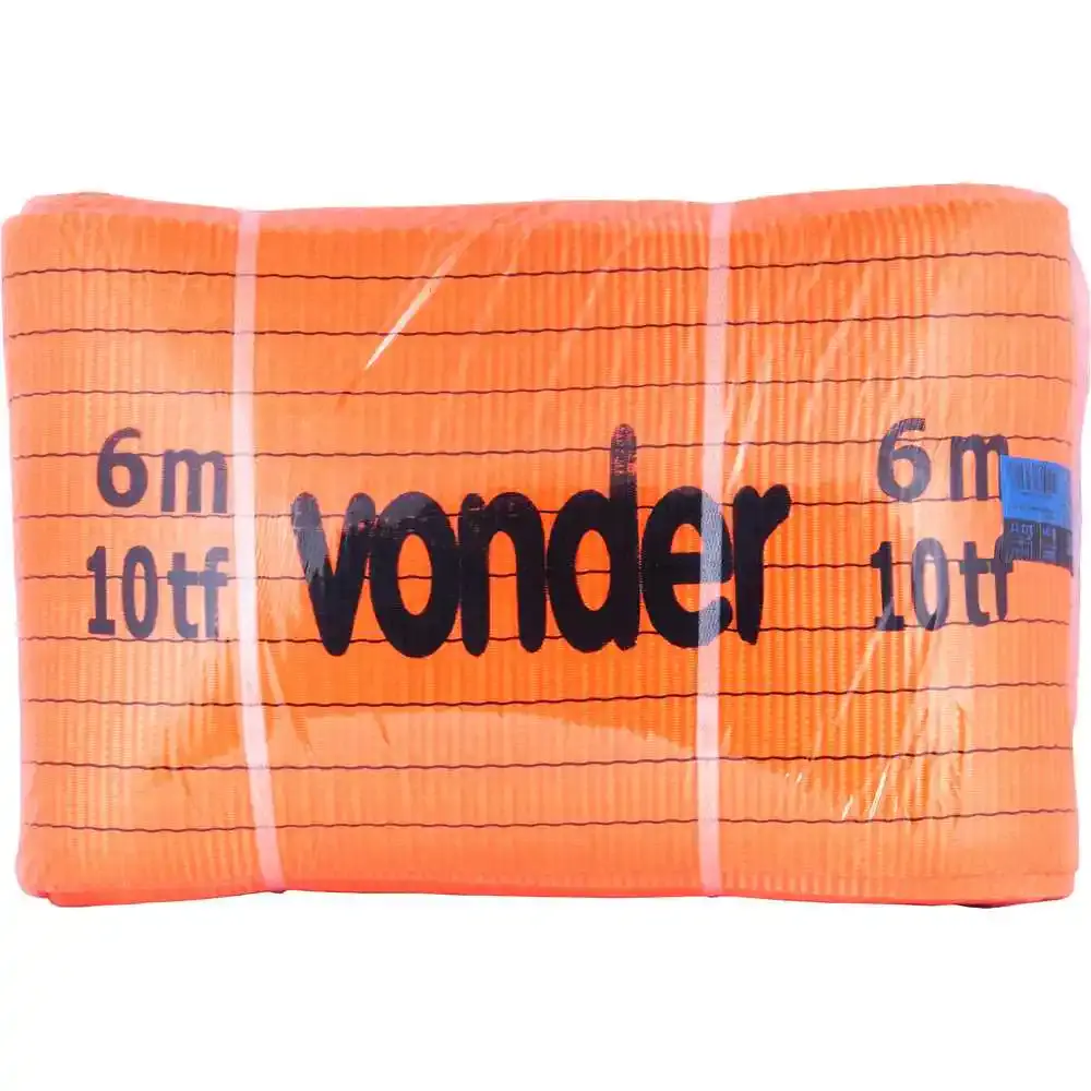 Cinta plana tipo anel para elevação de cargas 6M 10T Vonder — fotografia 3
