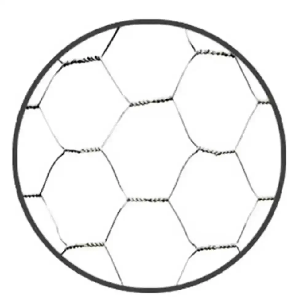 Tela Hexagonal para Viveiro Fio 26 Galvanizada 1 x 50 Metros - Rolo Fechado — fotografia 4