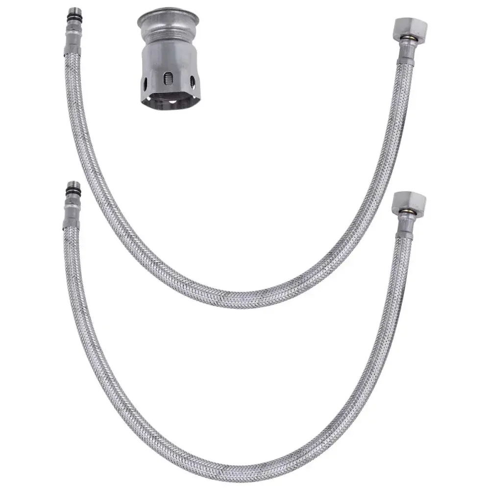 Torneira para lavatório fixa em aço cromado 4L 1.1/4” Liege — fotografia 2