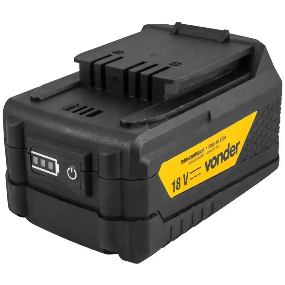 Bateria 18V íons de lítio 4AH IBV1804 Vonder — fotografia 4