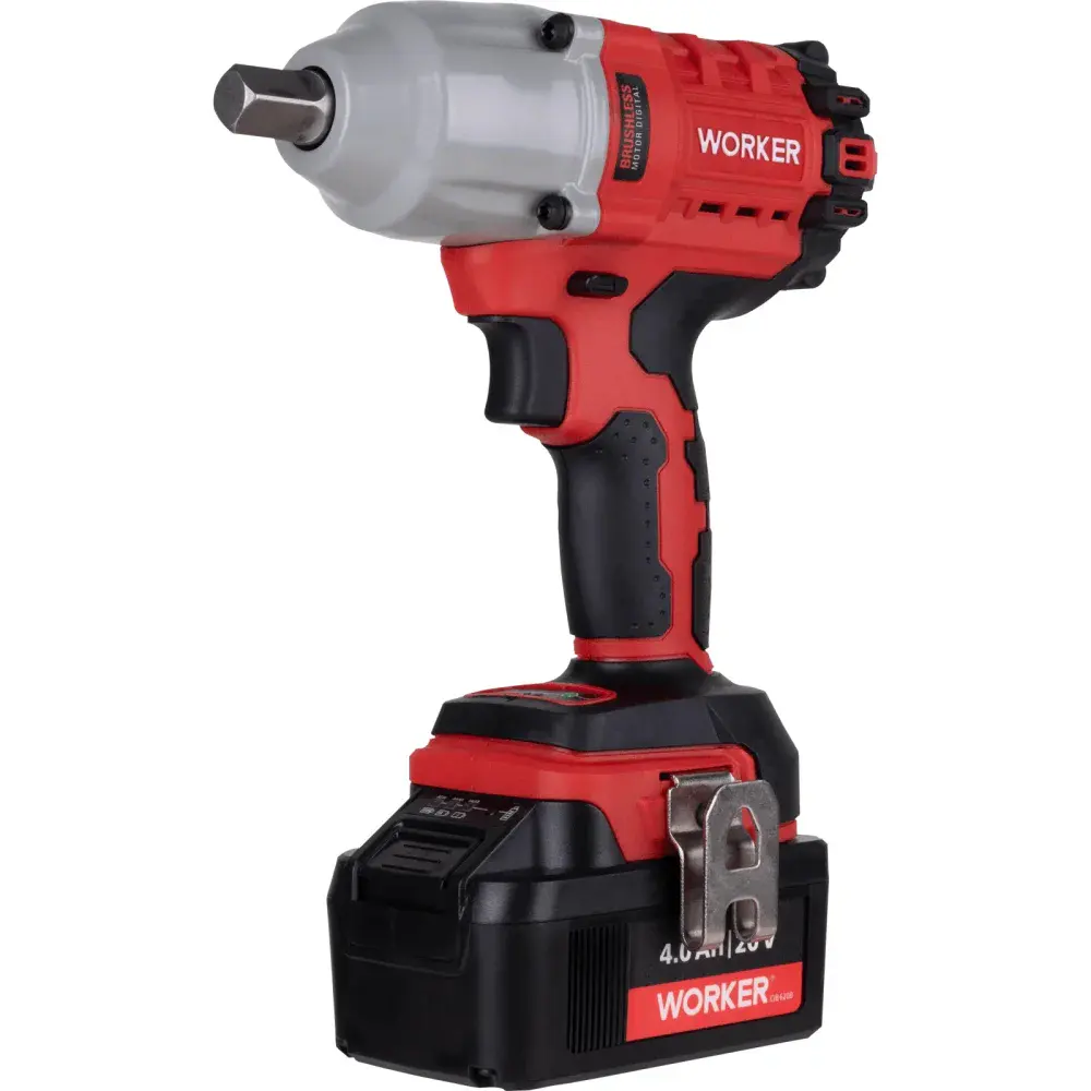 Chave de impacto torque de 620NM com motor brushless Worker — fotografia 9