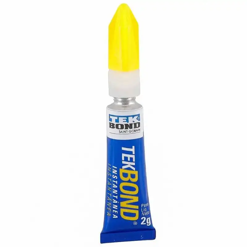 Cola instantânea 2G multiuso cartela com 12 unidades 10611000909 Tekbond — fotografia 3