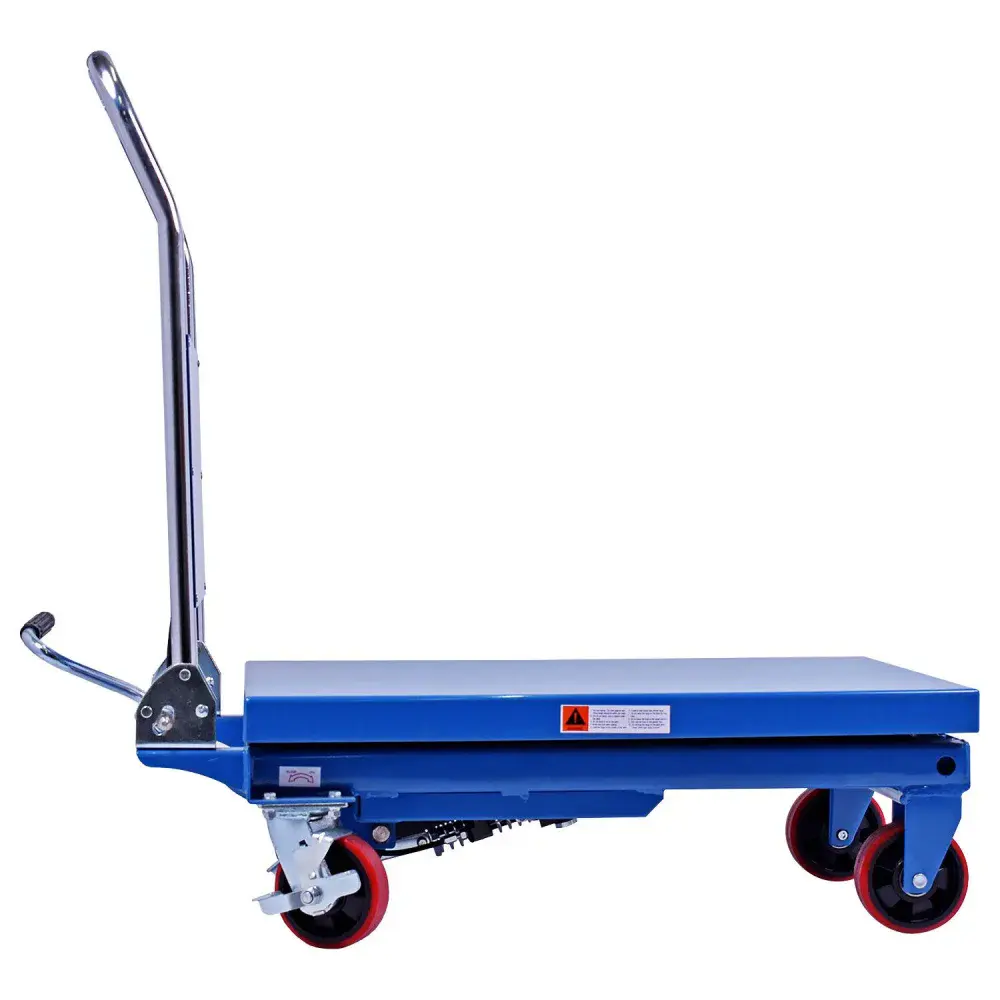 Mesa hidráulica pantográfica ME300 300KG Bovenau — fotografia 5