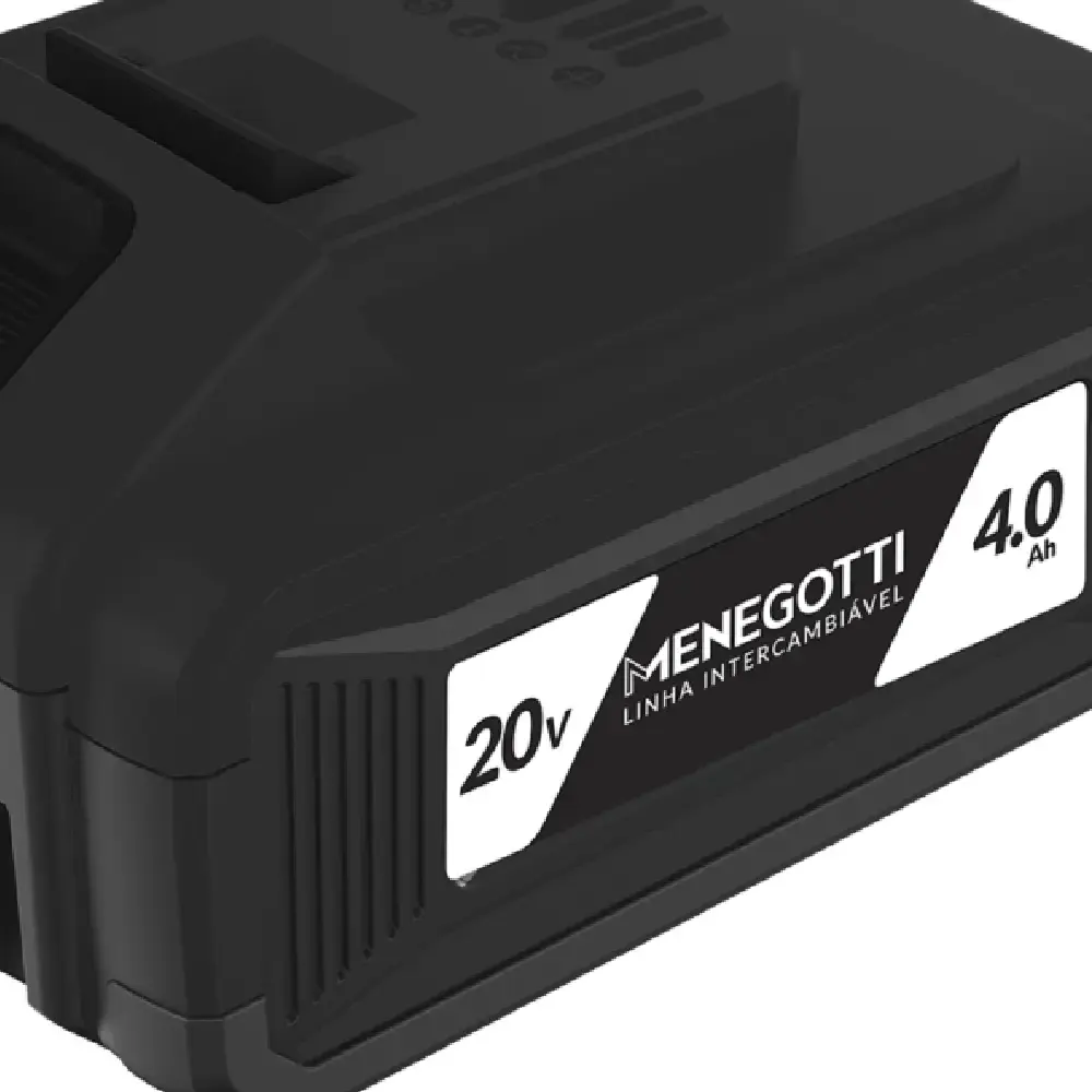 Bateria de lítio 20V 4AH MBI-20 Menegotti — fotografia 4