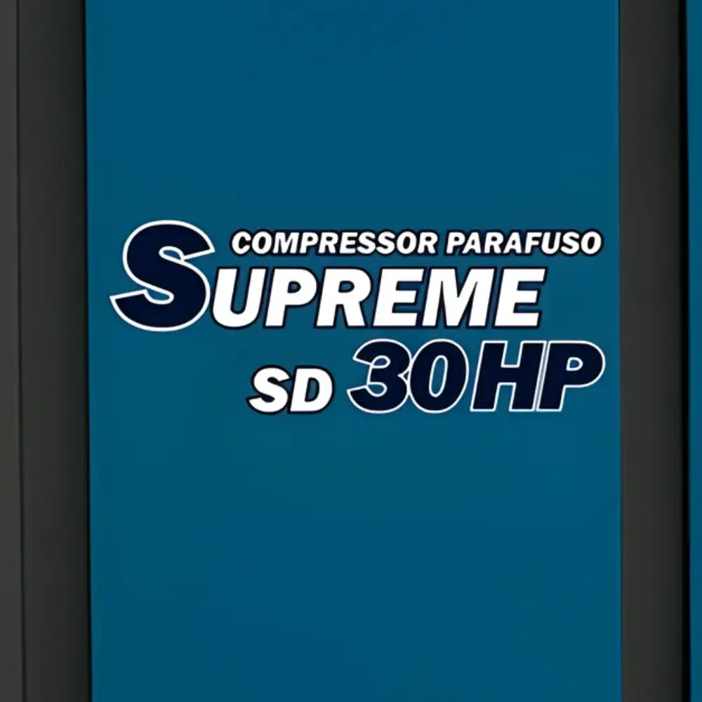 Compressor de parafuso supreme SC30 30HP 10BAR 220V techto — fotografia 4